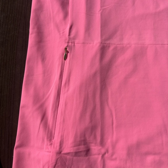 🆕 Lilly Pulitzer Frida Scallop Polo Dress UPF 50+ Rousseau Pink With Shorts - Picture 6 of 10